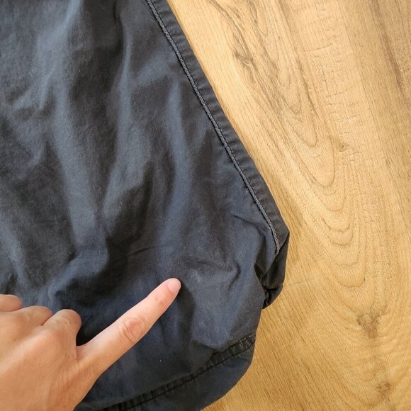 Y2K GAP 100% Cotton Insulated Straight Leg Cargo Pants Grey Gorpcore Casual Sz S - Picture 6 of 11